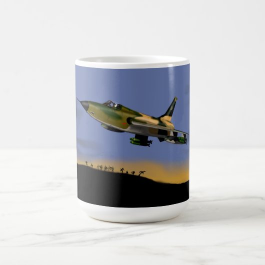 F105 Thunderchief Kaffeetasse (Mittel)