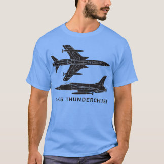 F105 ThunderochefighterBomber-Flugzeug T-Shirt