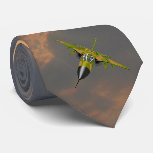 F111 IN IHREM GESICHT KRAWATTE (Gerollt)