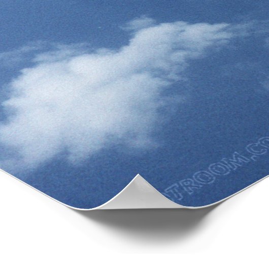 F117A im Flug Poster (Ecke)