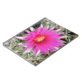 F12 Ball Cactus Blume "Escobaria vivipara" Notizblock (Linke Seite)