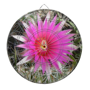 F12 Kaktusblüte "Escobaria vivipara" Dartscheibe