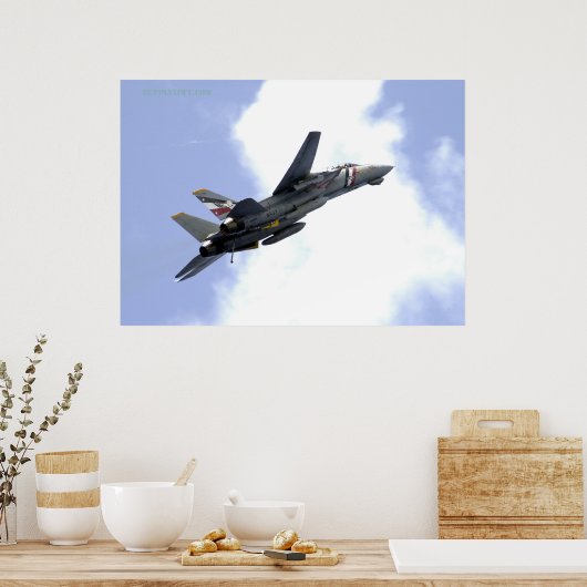 F14 Climbs Skyward Poster (Küche)