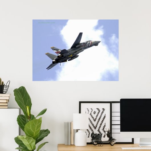 F14 Climbs Skyward Poster (Heimbüro)