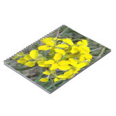 F14 Gelbe Wildblumen Notizblock (Linke Seite)