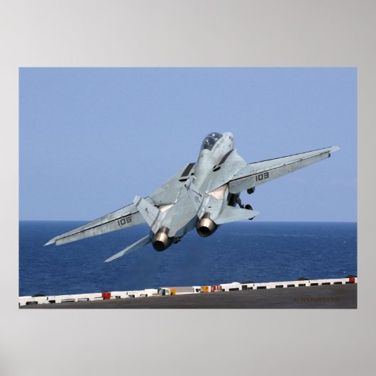 F14 Katapulte in den Himmel Poster (Vorne)