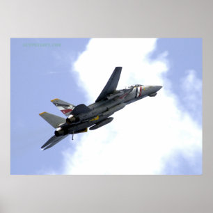 F14 klettert gen Himmel Poster