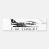 F14 Piratenflaggen des Tomcat-VF-103 - zeichnend Autoaufkleber (Vorne)