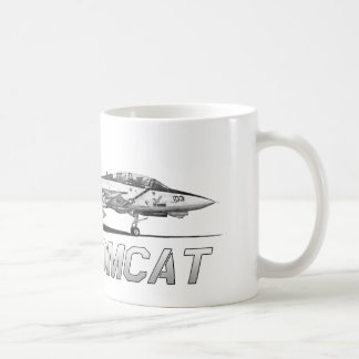 F14 Piratenflaggen des Tomcat-VF-103 - zeichnend Kaffeetasse