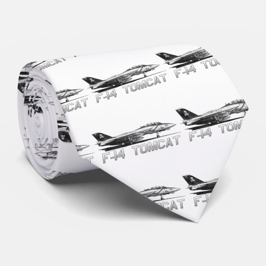 F14 Piratenflaggen des Tomcat-VF-103 - zeichnend Krawatte (Gerollt)