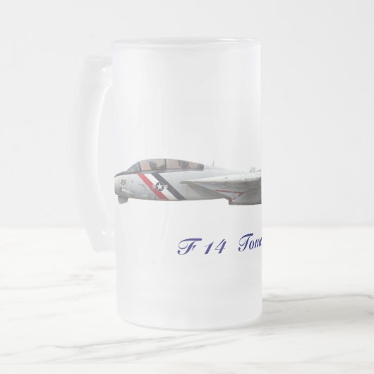 F14 Tomcat, F 14 Tomcat Mattglas Bierglas (Vorderseite Links)