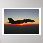 F14 Tomcat Kämpfer Jet Afghanistan Poster (Vorne)