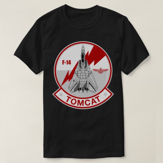 F14 Tomcat Patch T-Shirt (Design vorne)