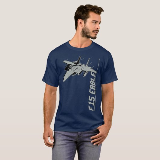 F15 Eagle Jet Fighters T-Shirt (Vorne ganz)