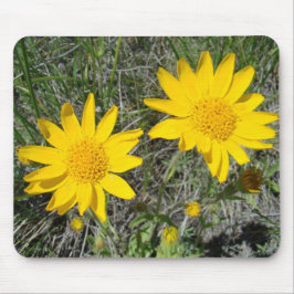 F15 Gelbe Wildblumen Nezeweed Mousepad