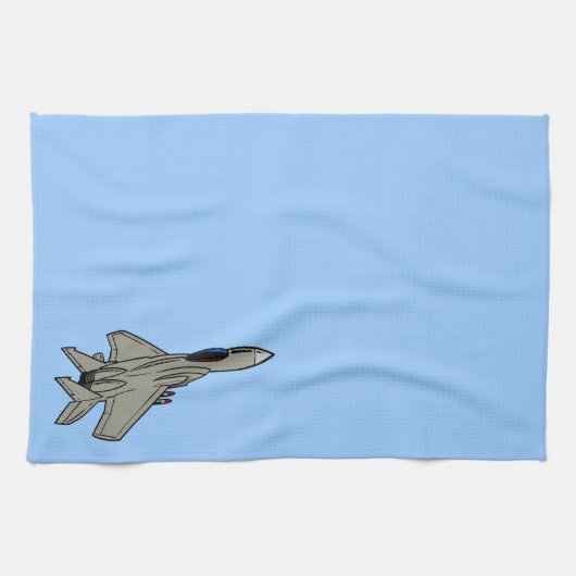 F15 Kämpferdesign Handtuch (Horizontal)