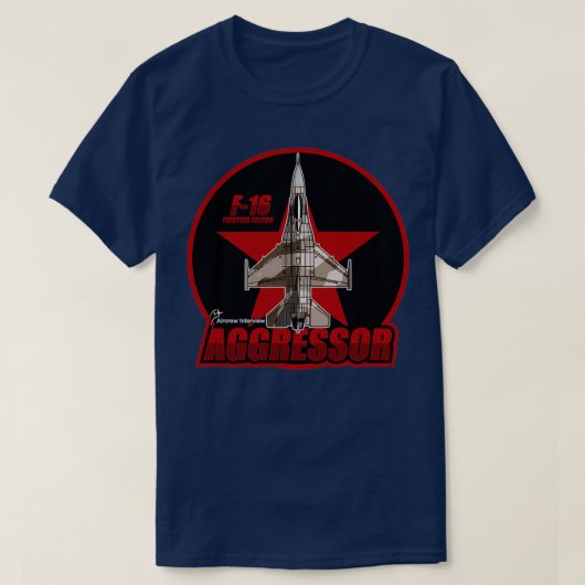 F16 Aggressor 2 T-Shirt (Design vorne)