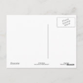 F16 Gelbe Wildblume King Devil Postkarte (Rückseite)