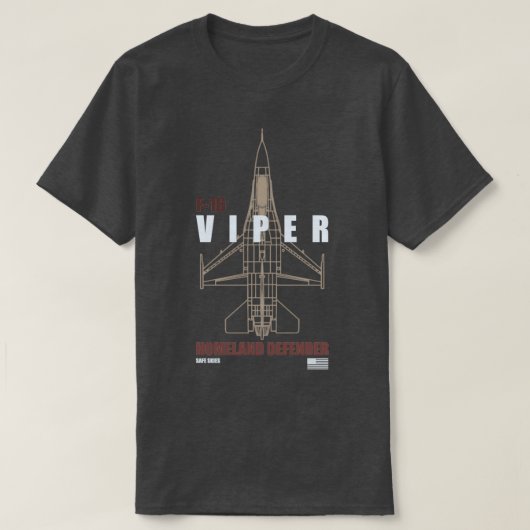 F16 Viper 2 T-Shirt (Design vorne)