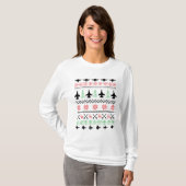 F16 Weihnachts-Sweatshirt T-Shirt (Vorne ganz)