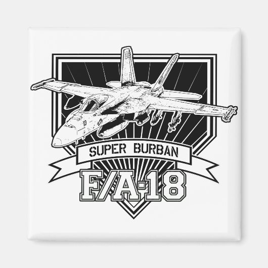F18 Super BURBAN Magnet (Vorne)