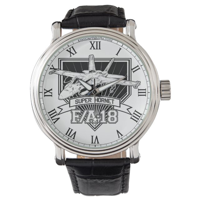 F18 Super Hornet Armbanduhr (Vorderseite)