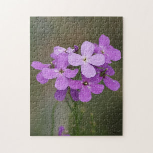 F19 Lila Wilde Blumen Dames Rocket Puzzle