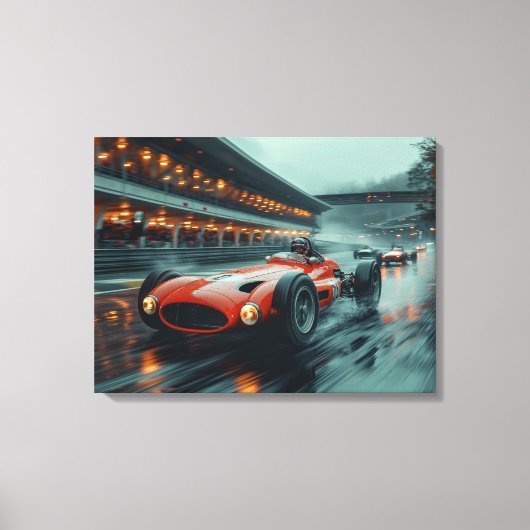 F1 Dreams 001 - Starke Canvas Print Leinwanddruck (Vorderseite)