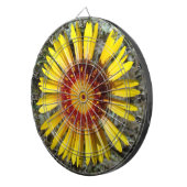 F1 Gelbe Wildblume Gaillardia Dartscheibe (Vorderseite rechts)