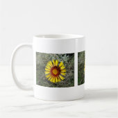 F1 Gelbe Wildblume Gaillardia Kaffeetasse (Links)