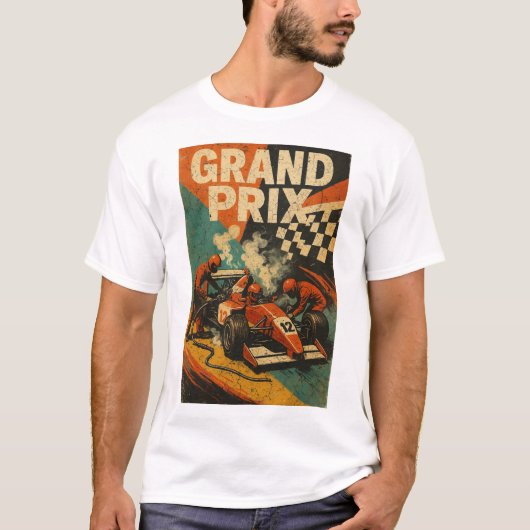 F1 Grand Prix T - Shirt lässig (Vorderseite)