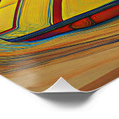 F1 Lewis Helmet Poster (Ecke)