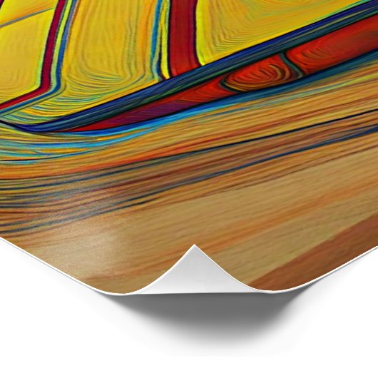 F1 Lewis Helmet Poster (Ecke)