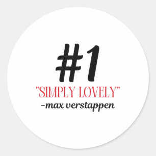 F1 Max einfach sehr schön Sticker