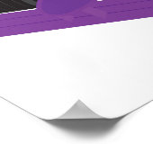 F1 Race Car Poster (Ecke)