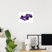 F1 Race Car Poster (Heimbüro)