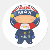 F1 Sticker RedBull Max Verstappen Formel (Vorderseite)