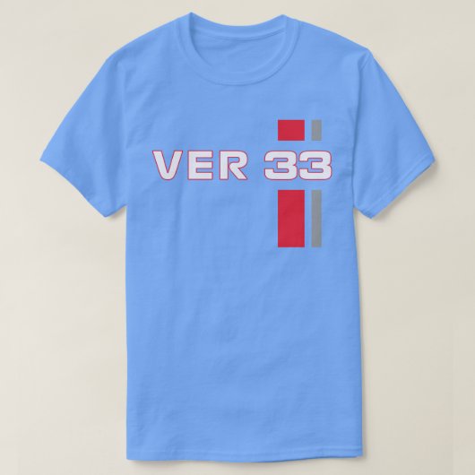 F1 Verstappen 33 Formel-1-Rennen 2021 T-Shirt (Design vorne)
