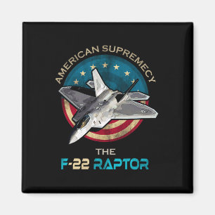 F22 Raptor American Patriotic Fighter Jet 4. J Magnet