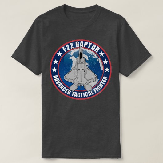 F22 Raptor in Not T-Shirt (Design vorne)