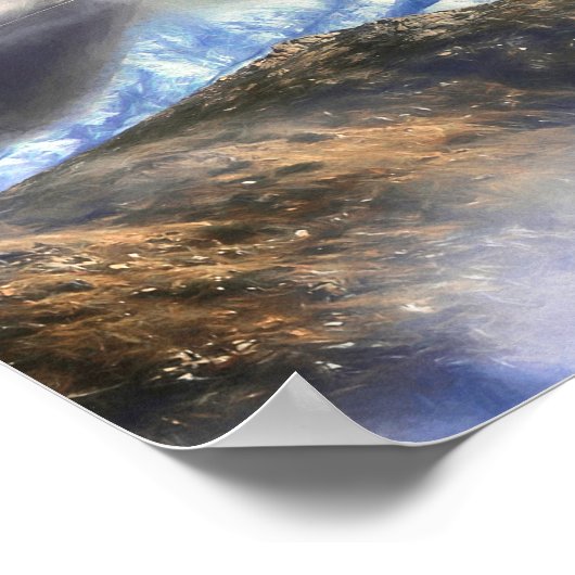 F22 RAPTOR JETS ÜBER AMERIKA POSTER (Ecke)