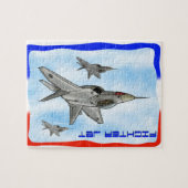 F22 Raptor Kampfflugzeug Puzzle (Horizontal)