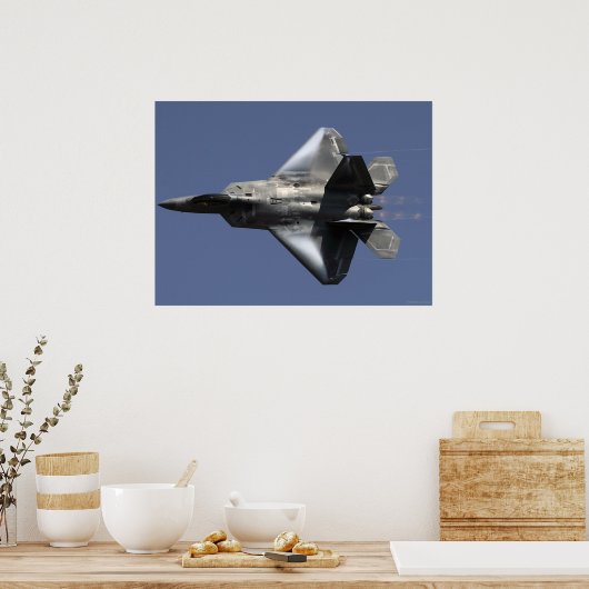 F22 Raptor Poster (Küche)