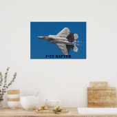 F22 RAPTOR POSTER (Küche)