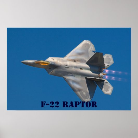F22 RAPTOR POSTER (Vorne)