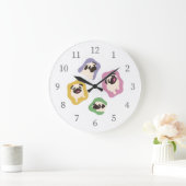 F2/WC/4C/W/パグ GROßE WANDUHR (Zuhause)