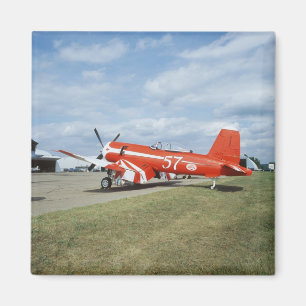 F2G-1D Super Corsair Flugzeug auf der Luftshow in Magnet