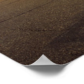 F2G-1D Super Corsair Flugzeug bei einer Flugshow i Poster (Ecke)