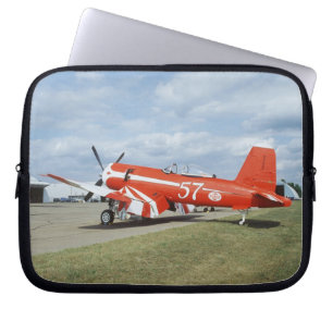 F2G-1D Superseeräuberflugzeug an der Flugschau Laptopschutzhülle