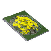 F33w Gelbe Wildblumen Notizblock (Rechte Seite)